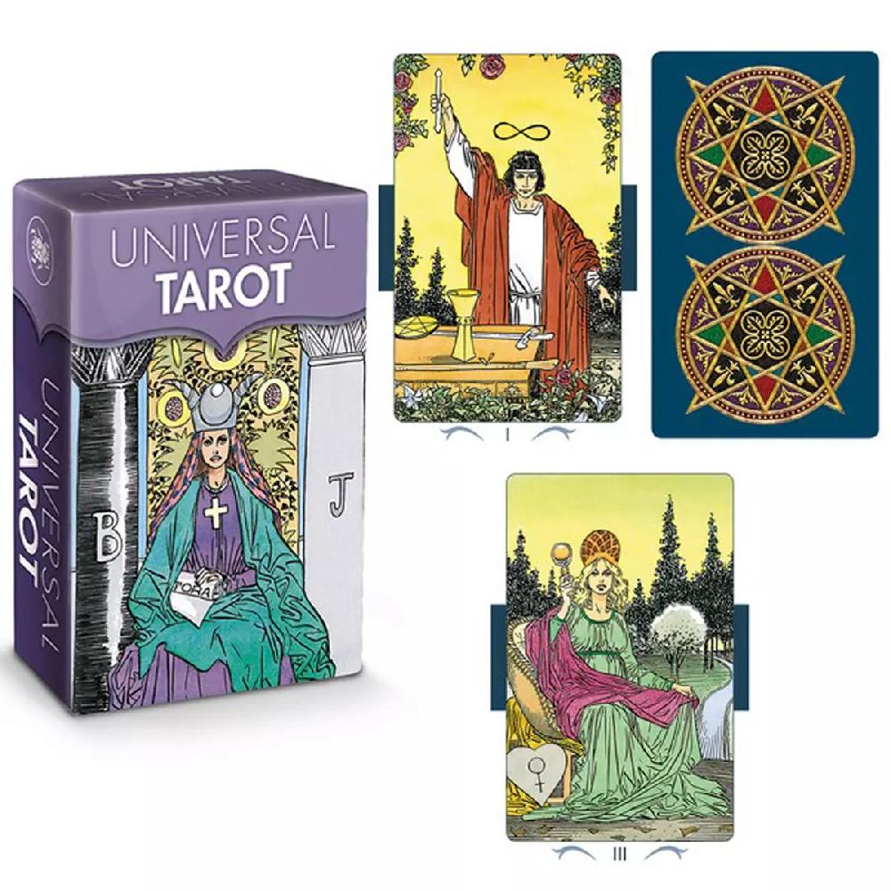 les trésors de lily Mini tarot créateur 'Universal Tarot' 9x6x4 cm [A1339]