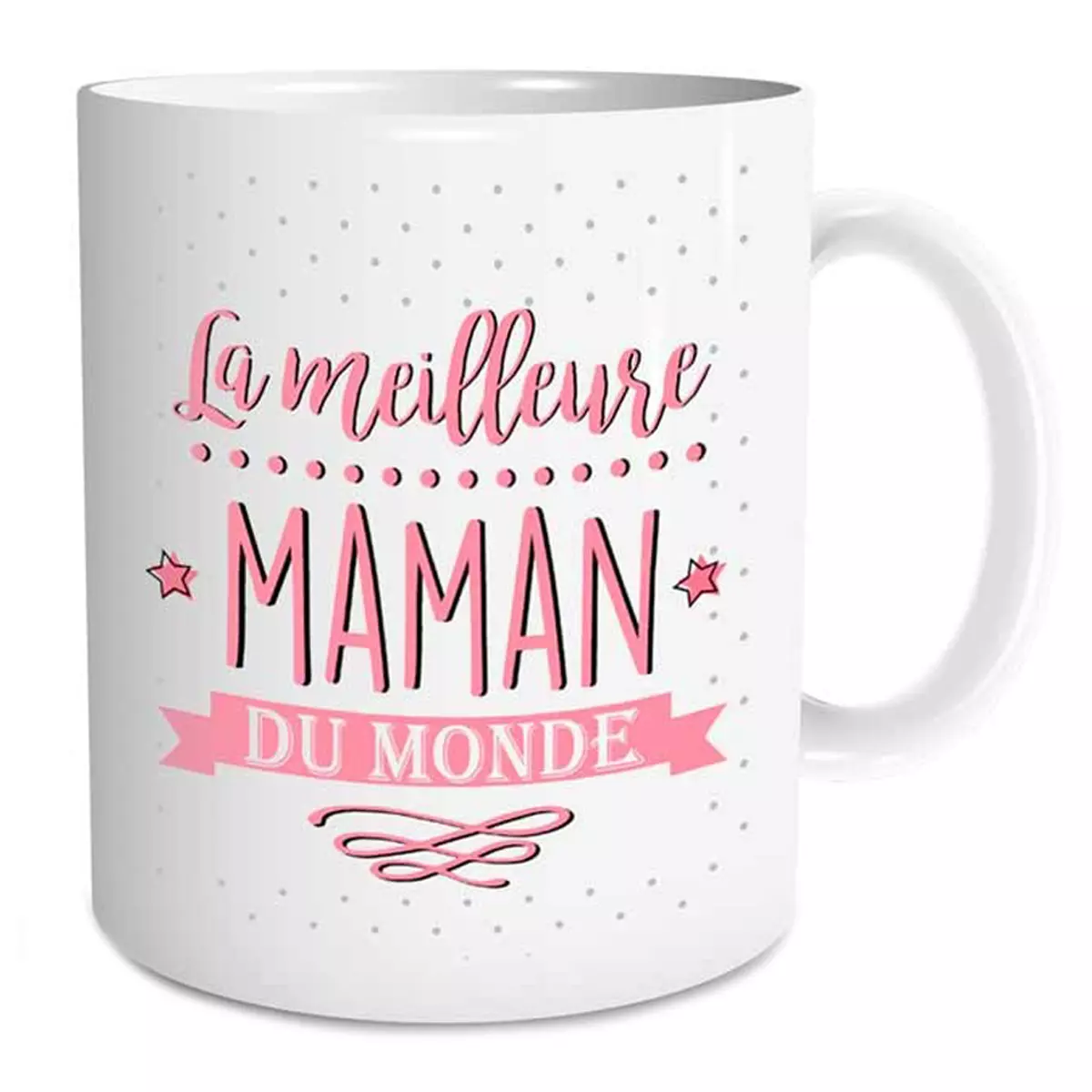 les trésors de lily Mug tendresse 'La Meilleure Maman du monde c'est Toi' 95x80 mm [Q6737]