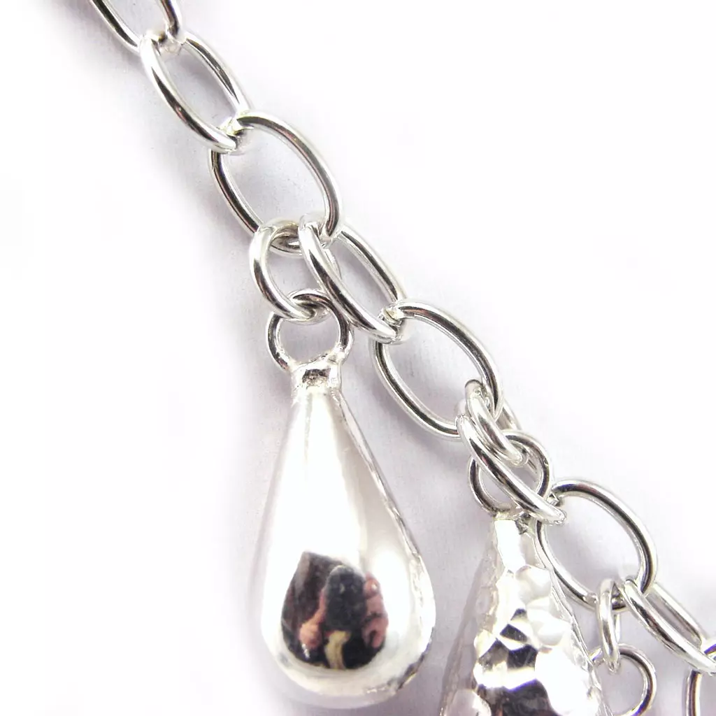 Les Trésors De Lily Parure Argent 'Sapa' Collier + Bracelet [F7768]