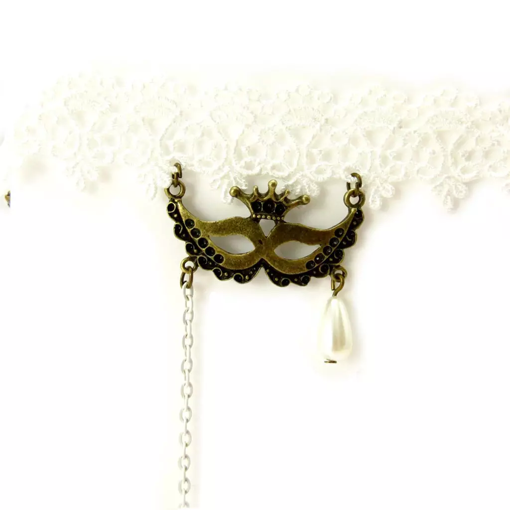 Les Trésors De Lily Parure Créateur 'Courtisanes' Ivoire Rose Pâle (dentelle) [K6569]