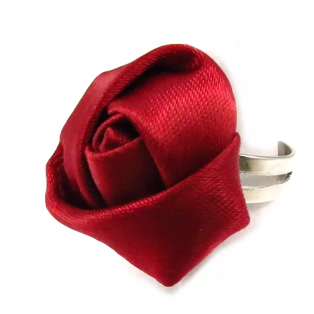 Les Trésors De Lily Parure Créateur 'Courtisanes' Ivoire Rouge (dentelle) [K6567]
