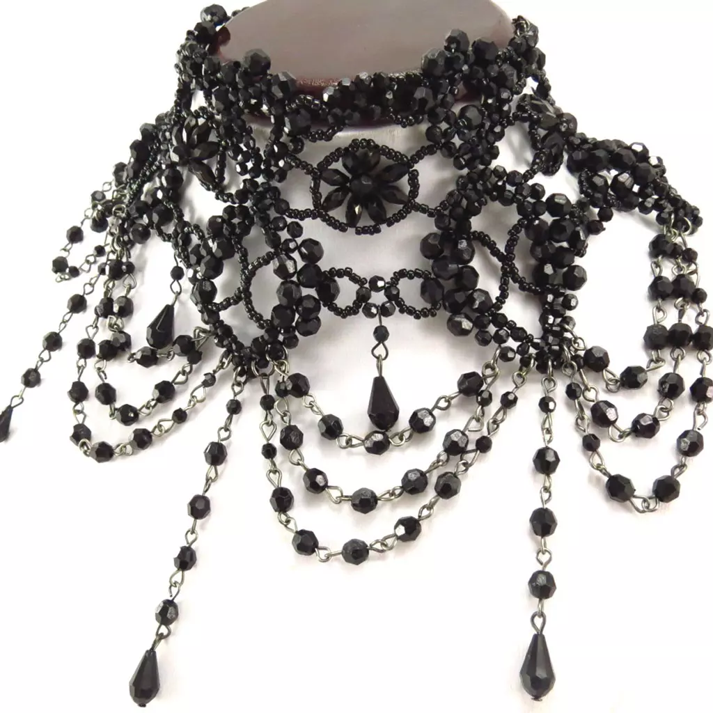 Les Trésors De Lily Parure Créateur 'Courtisanes' Noir [K6563]