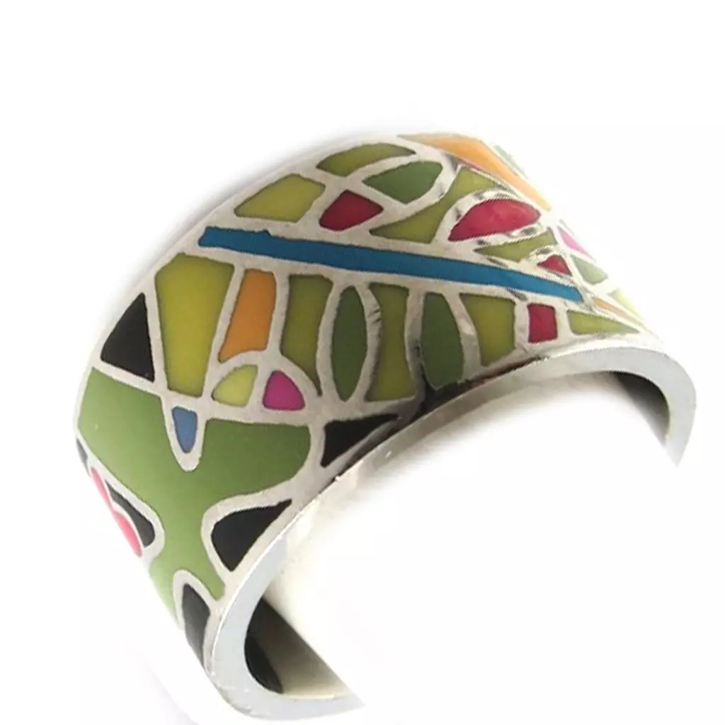Les Trésors De Lily Parure Créateur 'Fuji' Tutti Frutti [K7565]