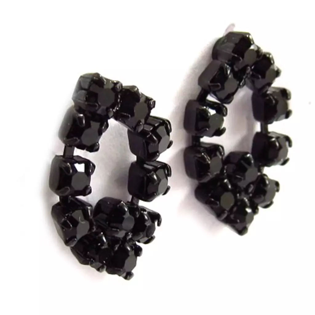 Les Trésors De Lily Parure Créateur 'Sissi' Noir [K7259]