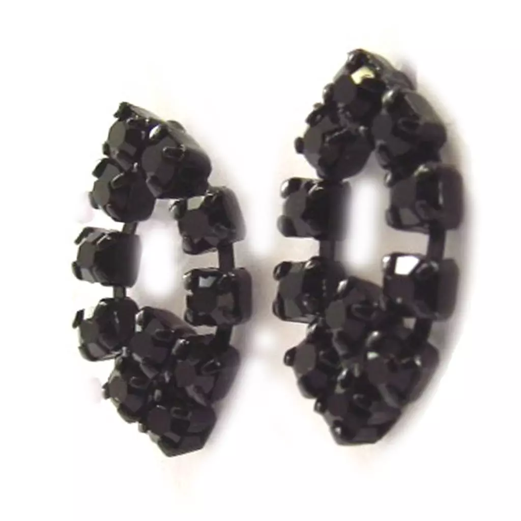 Les Trésors De Lily Parure Créateur 'Sissi' Noir [K7259]