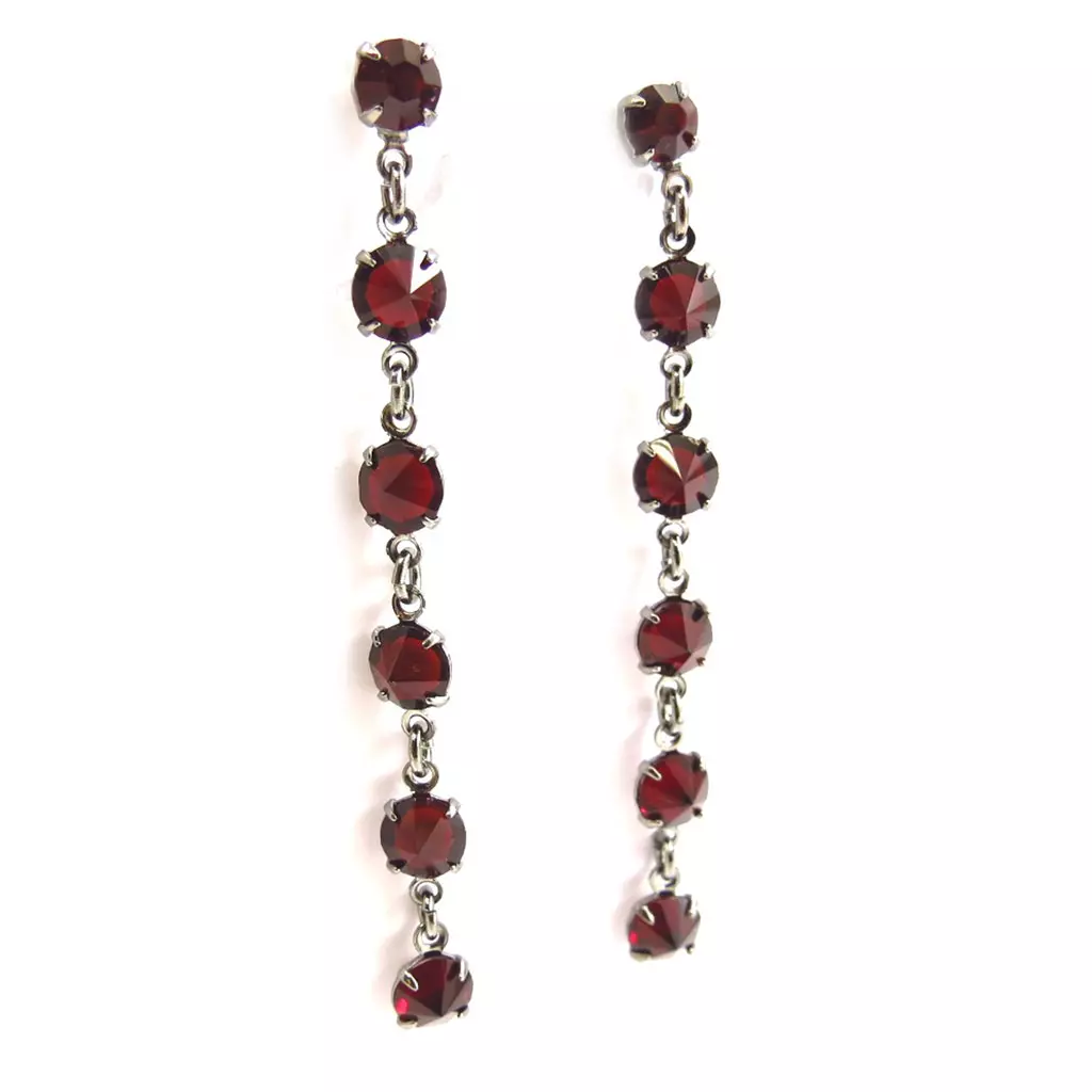 Les Trésors De Lily Parure Créateur 'Sissi' Rouge (3 Pièces) [K7257]