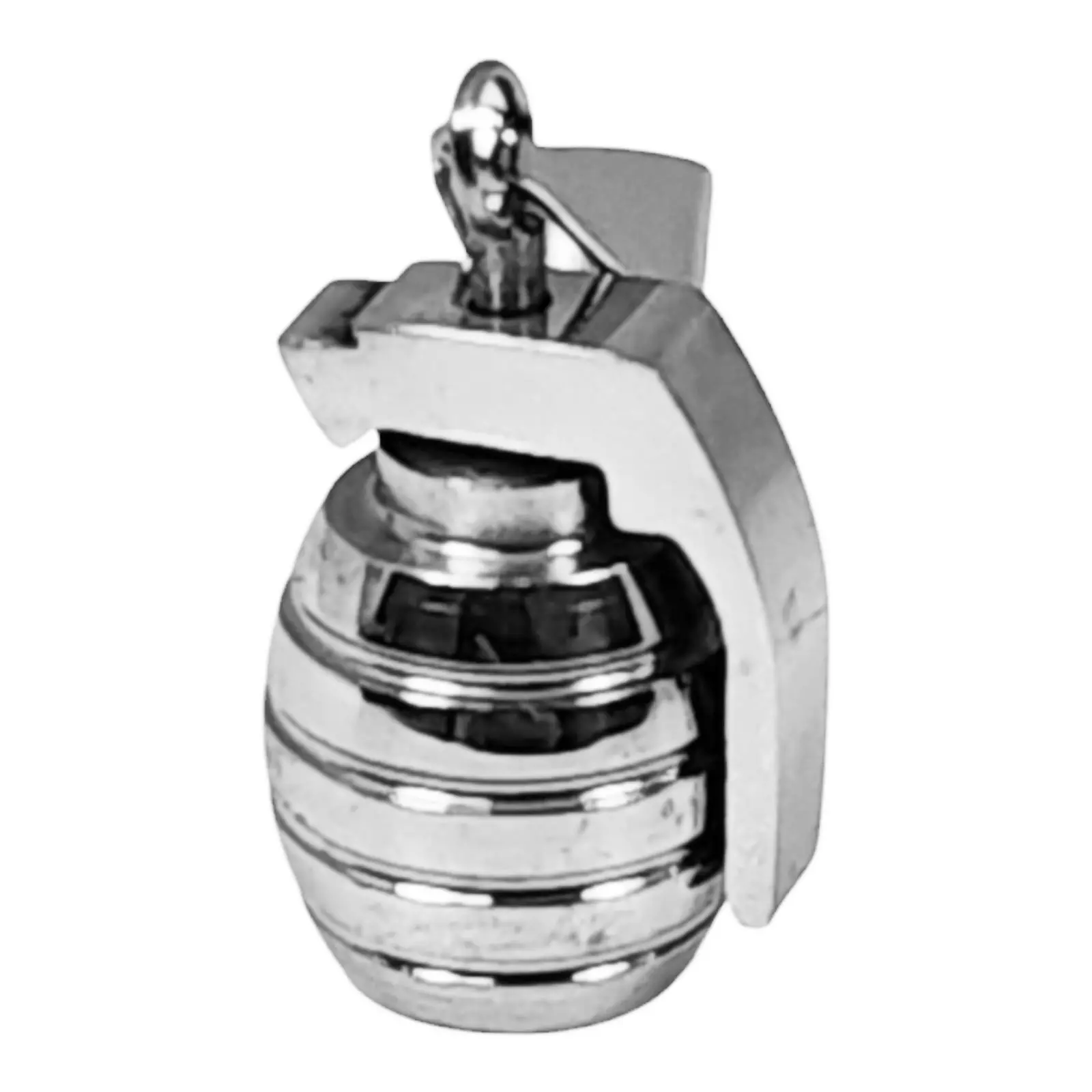 Les Trésors De Lily Pendentif Acier 'Grenade' Argenté 20x12 Mm [S1393]
