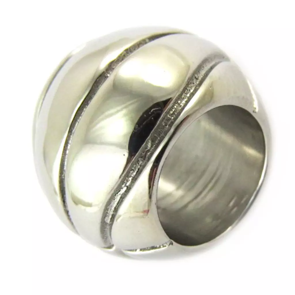 Les Trésors De Lily Pendentif Acier 'Tennis' Chrome [N5090]