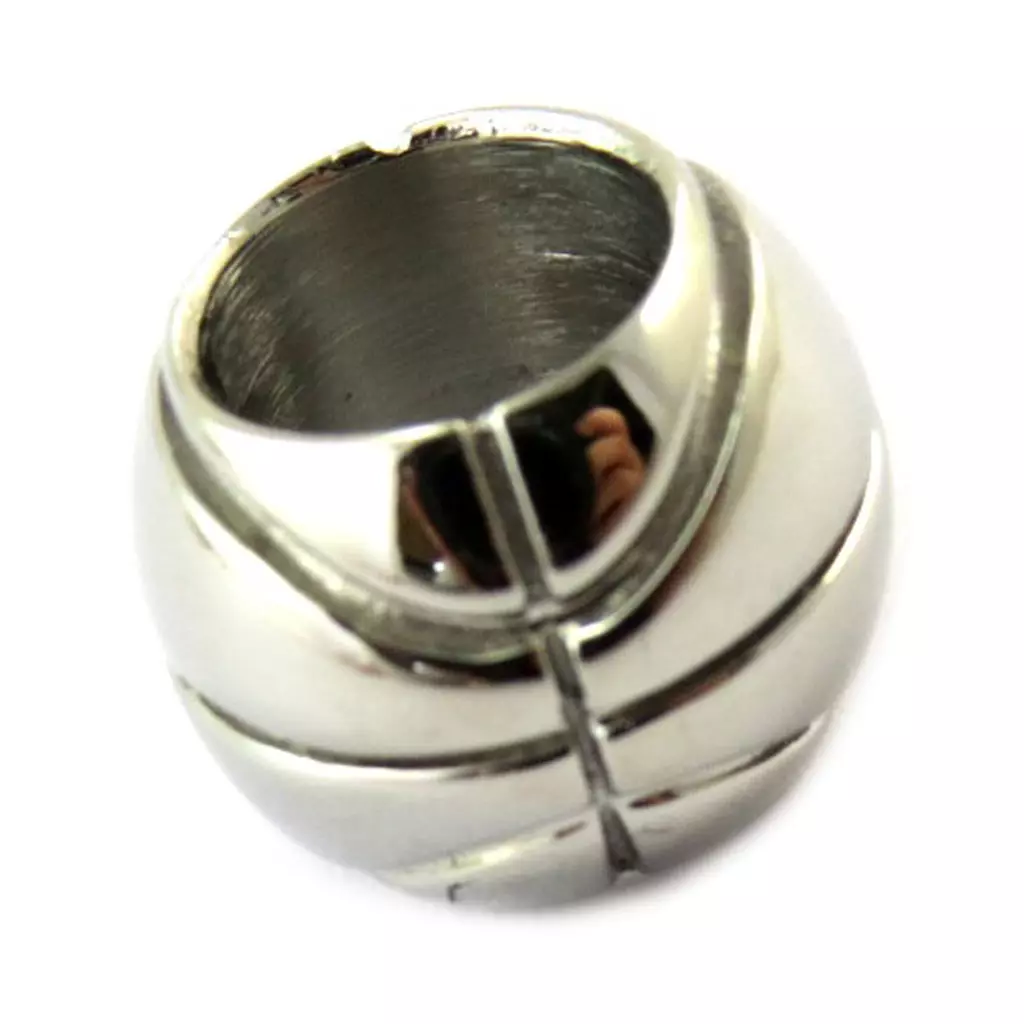 Les Trésors De Lily Pendentif Acier 'Tennis' Chrome [N5090]
