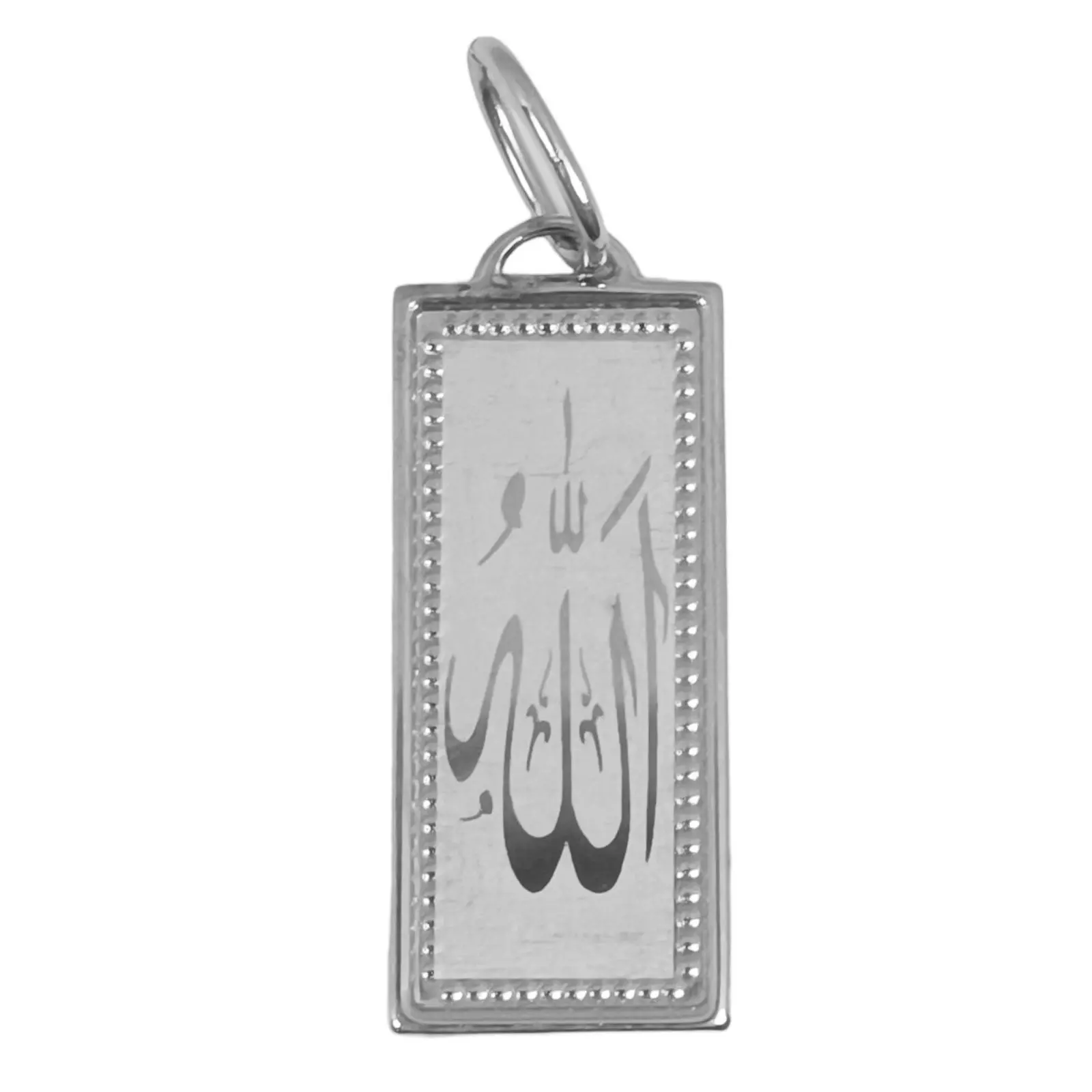 les trésors de lily Pendentif Argent 'Allah' argenté 23x10 mm [S0401]