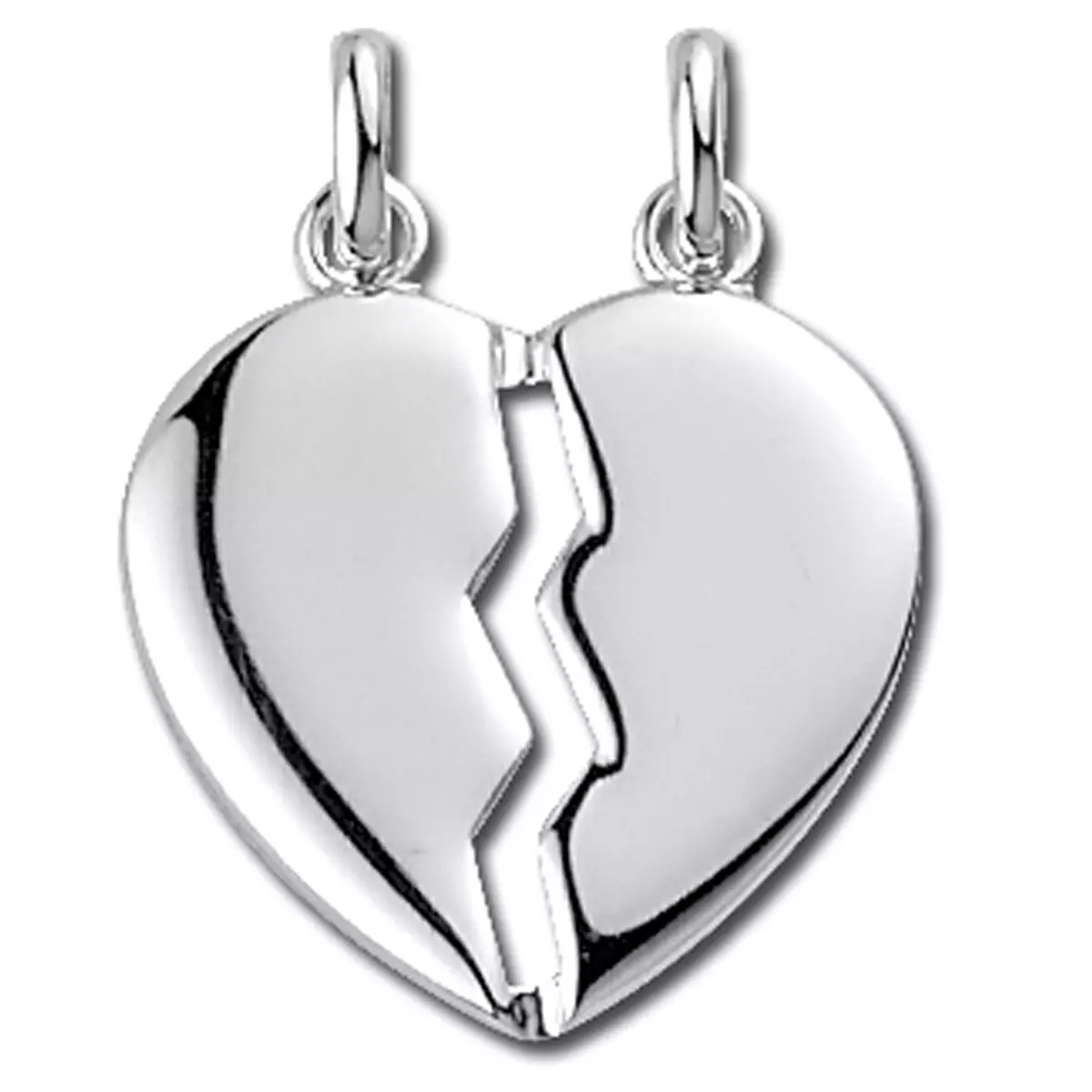 les trésors de lily Pendentif Argent 'Âmes Soeurs' [G2383]