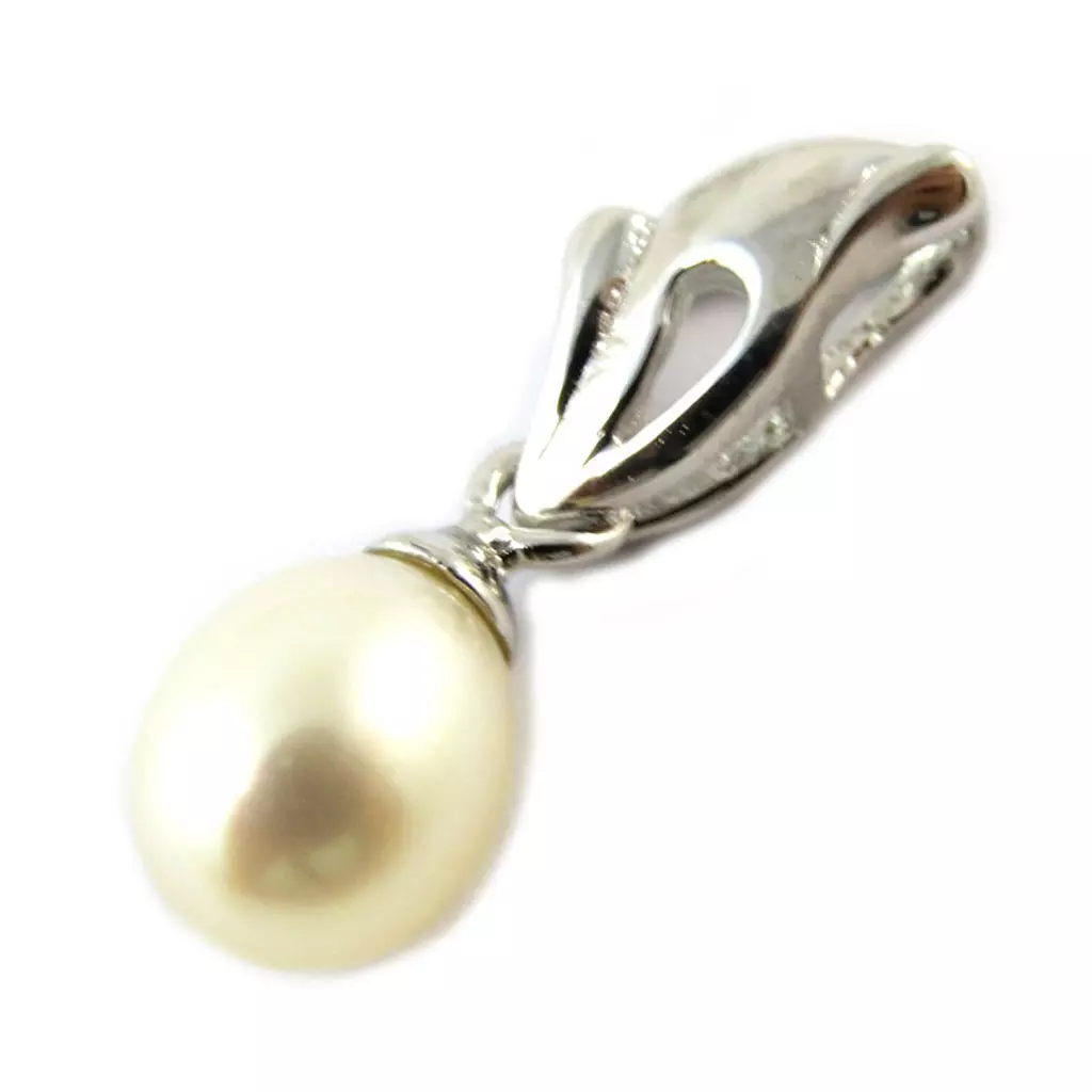 Les Trésors De Lily Pendentif Argent 'Beauty Pearl ' Blanc [E5431]