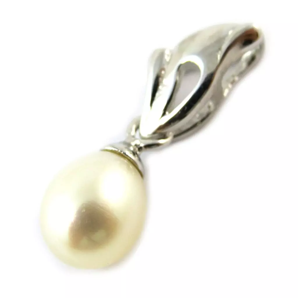 Les Trésors De Lily Pendentif Argent 'Beauty Pearl ' Blanc [E5431]
