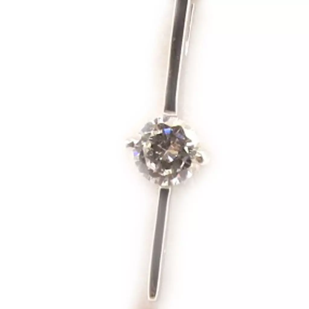 Les Trésors De Lily Pendentif Argent 'Câlin' Blanc [C3625]