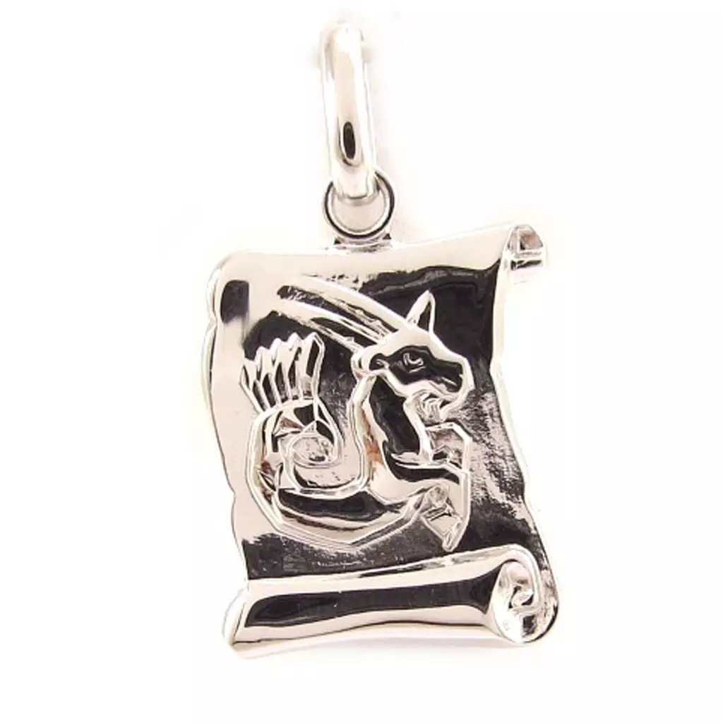 Les Trésors De Lily Pendentif Argent 'Capricorne' [L0924]