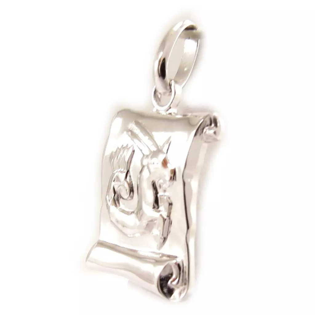 Les Trésors De Lily Pendentif Argent 'Capricorne' [L0924]