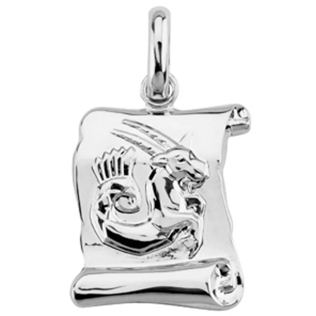 les trésors de lily Pendentif Argent 'Capricorne' [L0924]