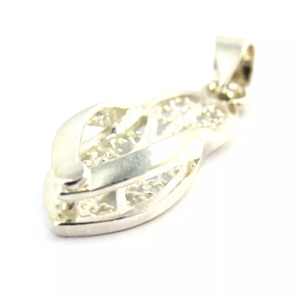 Les Trésors De Lily Pendentif Argent 'Carmen' (soulier) [M6929]