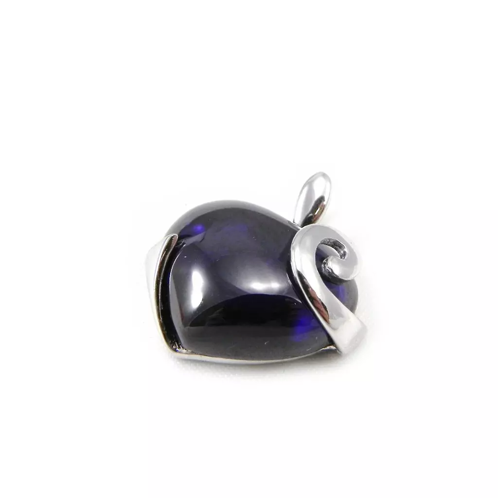 Les Trésors De Lily Pendentif Argent 'Chloé Love' Violet [G8845]