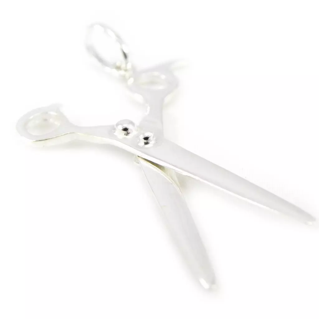Les Trésors De Lily Pendentif Argent 'Ciseaux' Argenté 35x15 Mm [E9720]