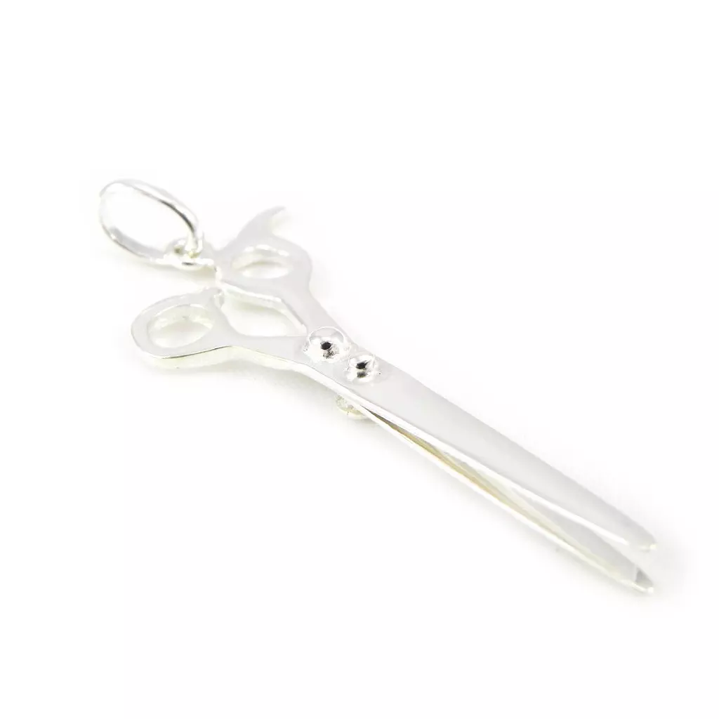 Les Trésors De Lily Pendentif Argent 'Ciseaux' Argenté 35x15 Mm [E9720]