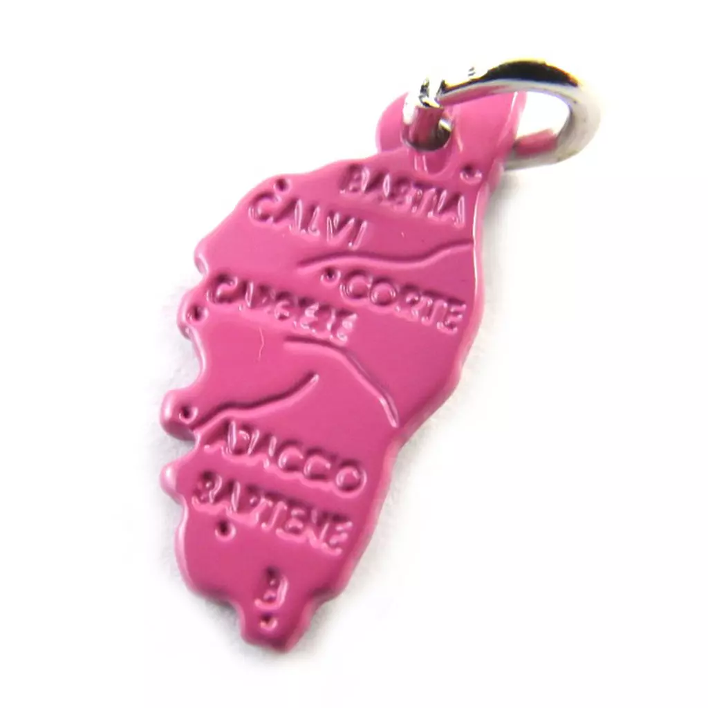 Les Trésors De Lily Pendentif Argent 'Corsica' Rose Corse (15x7 Mm) [N3364]