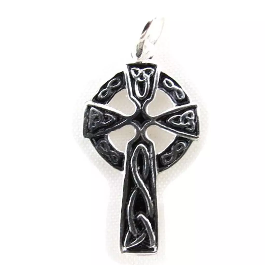 Les Trésors De Lily Pendentif Argent 'Croix' Argenté 11x20 Mm [J3830]