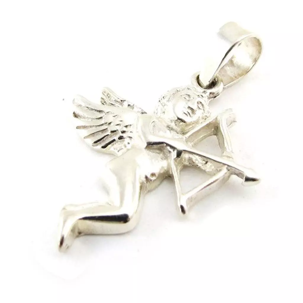 Les Trésors De Lily Pendentif Argent 'Cupidon' 25x18 Mm [G1649]