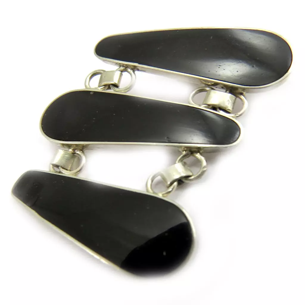 Les Trésors De Lily Pendentif Argent 'Dédale Sagesse' Noir [B6334]