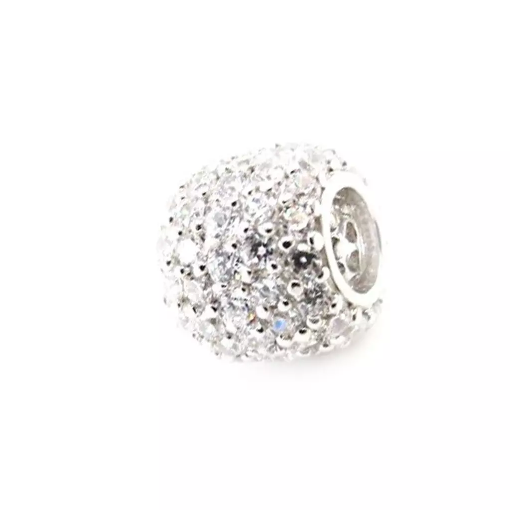 Les Trésors De Lily Pendentif Argent 'Déesse' Blanc [I9815]