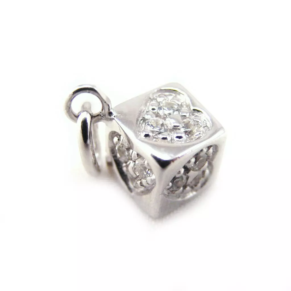 Les Trésors De Lily Pendentif Argent 'Hasard Amoureux' [F5873]