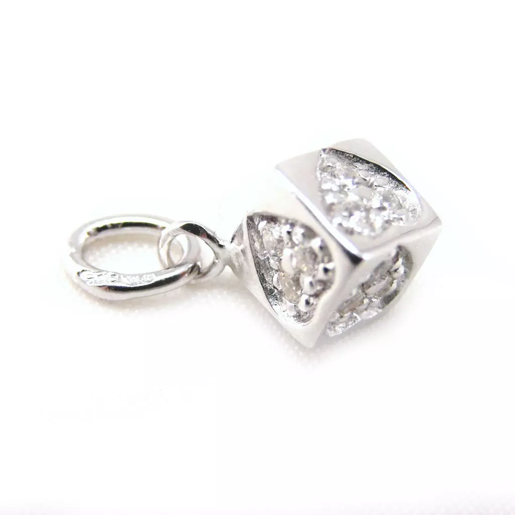 Les Trésors De Lily Pendentif Argent 'Hasard Amoureux' [F5873]