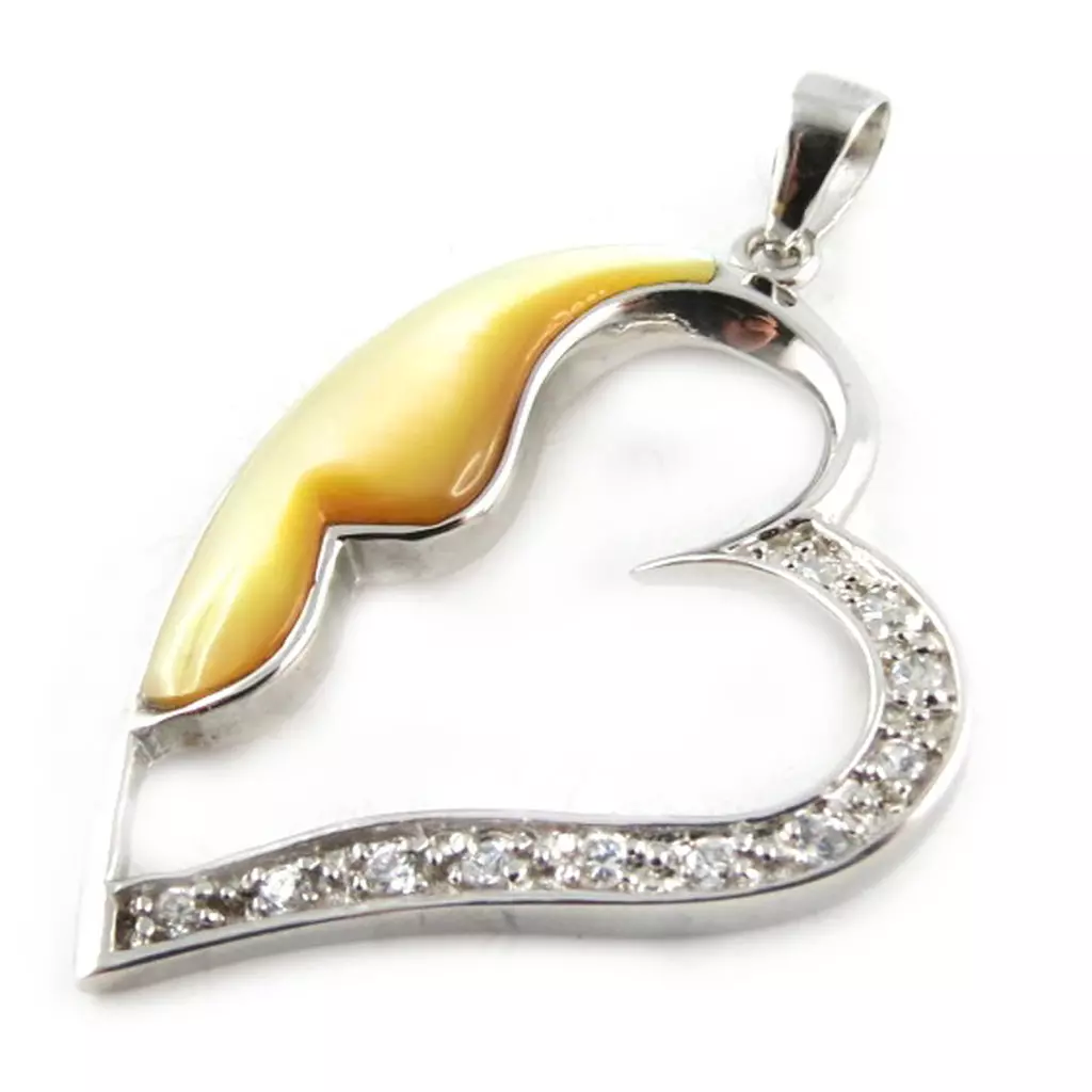 Les Trésors De Lily Pendentif Argent 'Lady Love' [E2782]