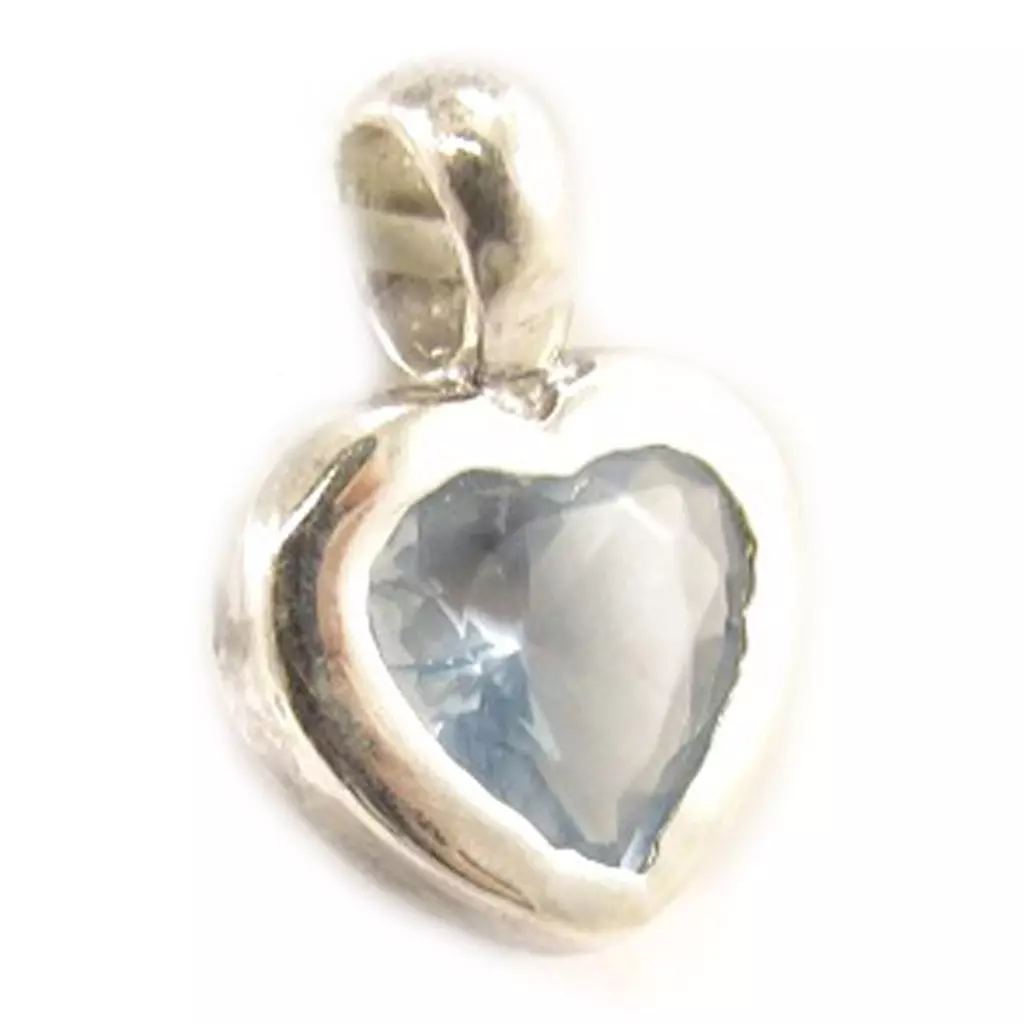 les trésors de lily Pendentif Argent 'Love Azur' Turquoise [D7200]