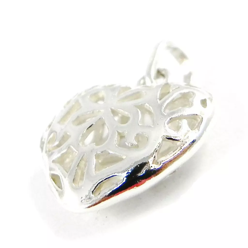 Les Trésors De Lily Pendentif Argent 'Love Chorégraphie' Argenté 16x16 Mm [G1601]