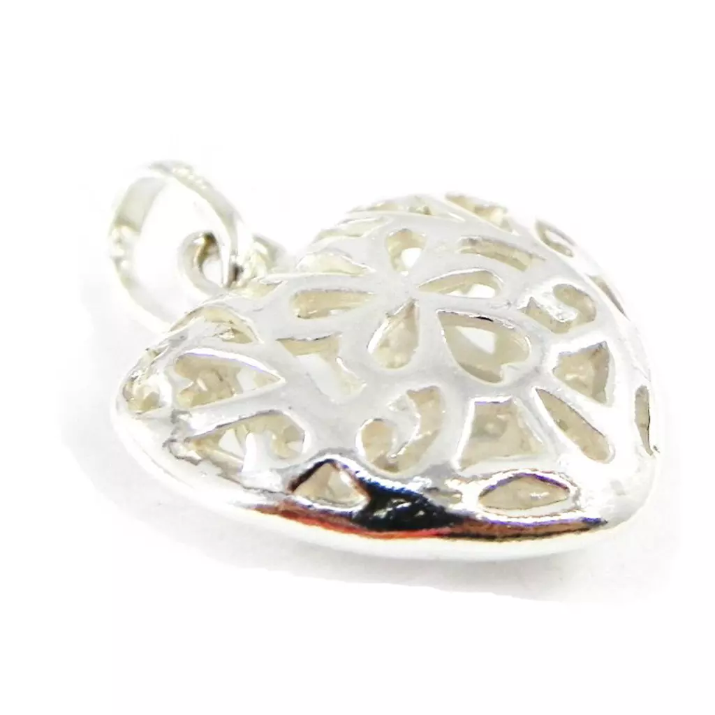 Les Trésors De Lily Pendentif Argent 'Love Chorégraphie' Argenté 16x16 Mm [G1601]