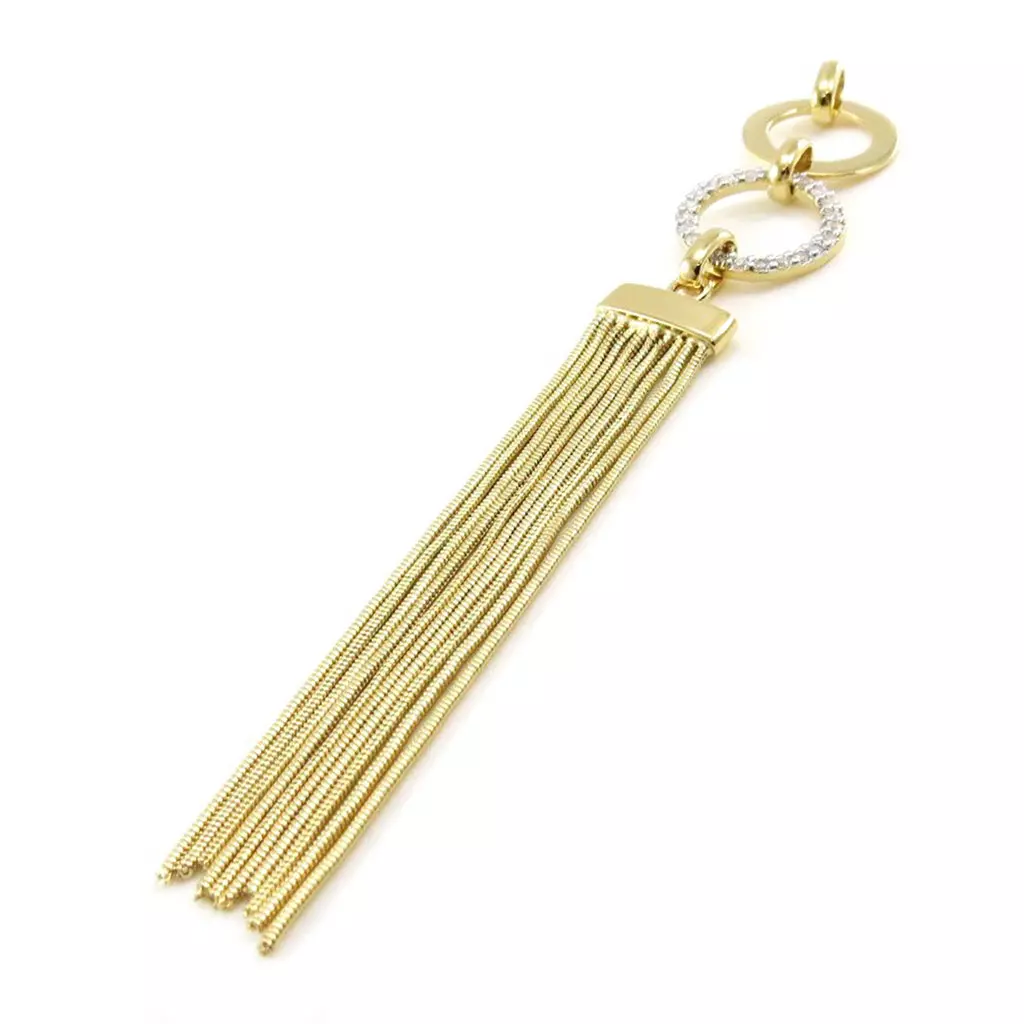 Les Trésors De Lily Pendentif 'Déesse' Plaqué Or [G6459]