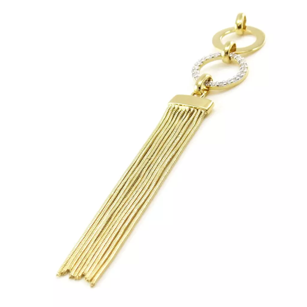 les trésors de lily Pendentif 'Déesse' Plaqué Or [G6459]