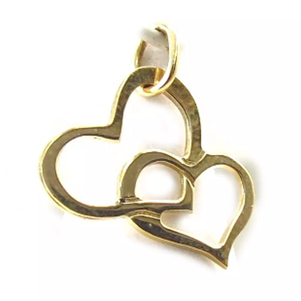 Les Trésors De Lily Pendentif 'Love' (Or 9 Carats) [K4546]