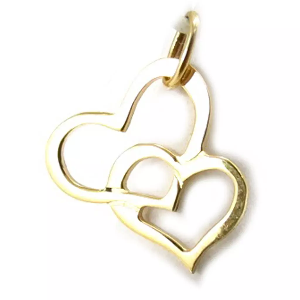 Les Trésors De Lily Pendentif 'Love' (Or 9 Carats) [K4546]
