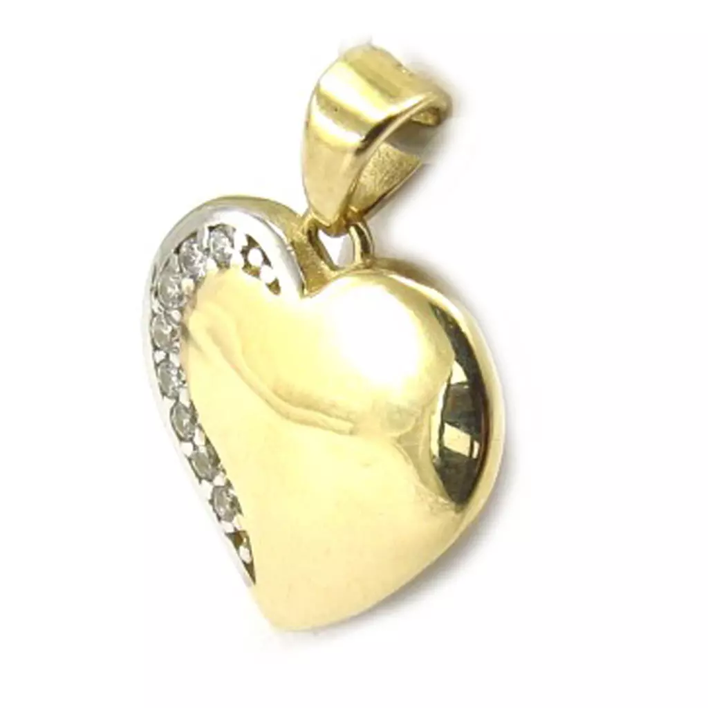 Les Trésors De Lily Pendentif 'Love' (Or 9 Carats) [K4547]