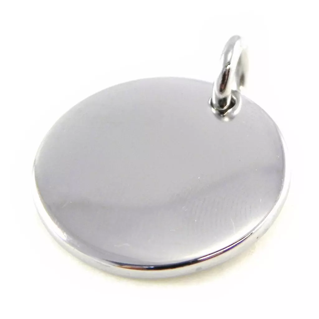 Les Trésors De Lily Pendentif 'Médaille Ronde' Personnalisable 20 Mm [H6228]