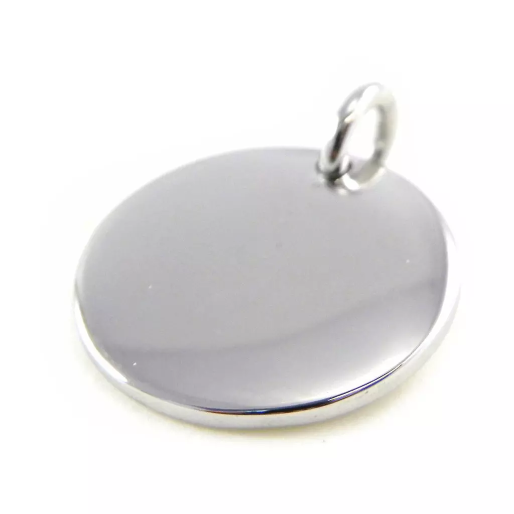 les trésors de lily Pendentif 'Médaille Ronde' personnalisable 20 mm [H6228]