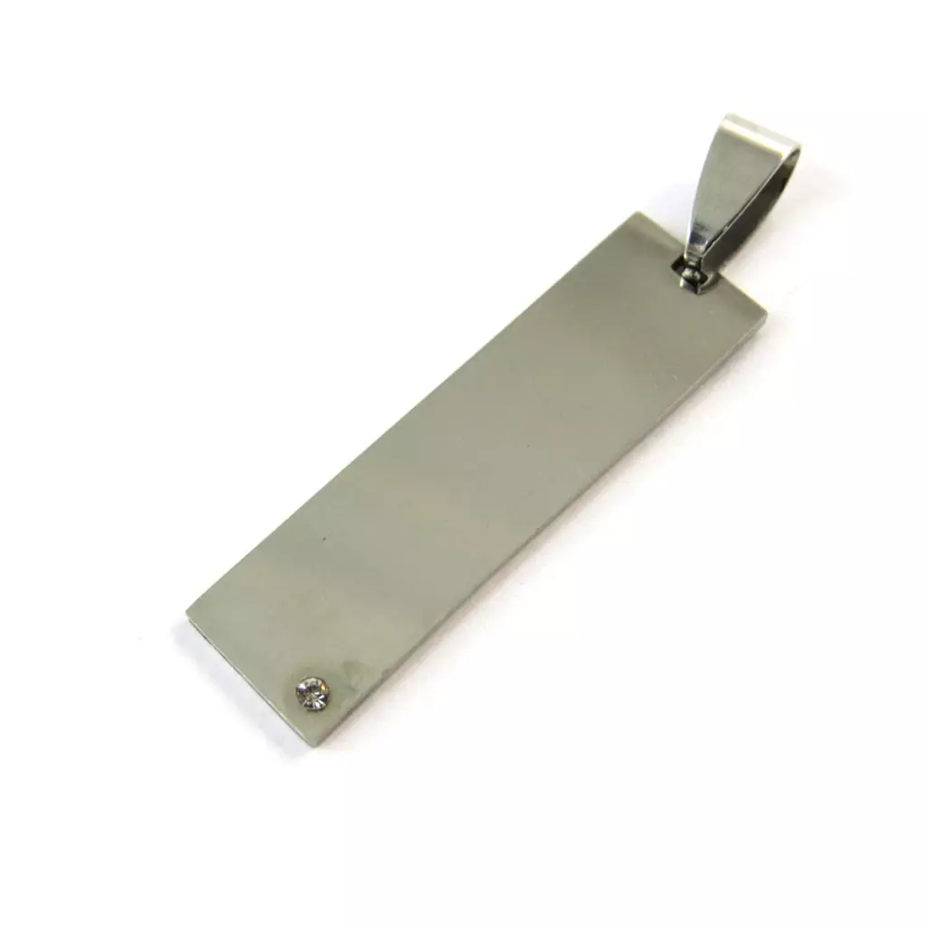 Les Trésors De Lily Pendentif 'Peaceful' Personnalisable 35x10 Mm [N7005]