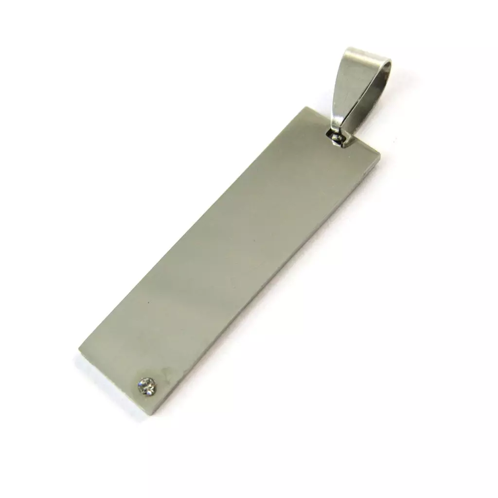 Les Trésors De Lily Pendentif 'Peaceful' Personnalisable 35x10 Mm [N7005]