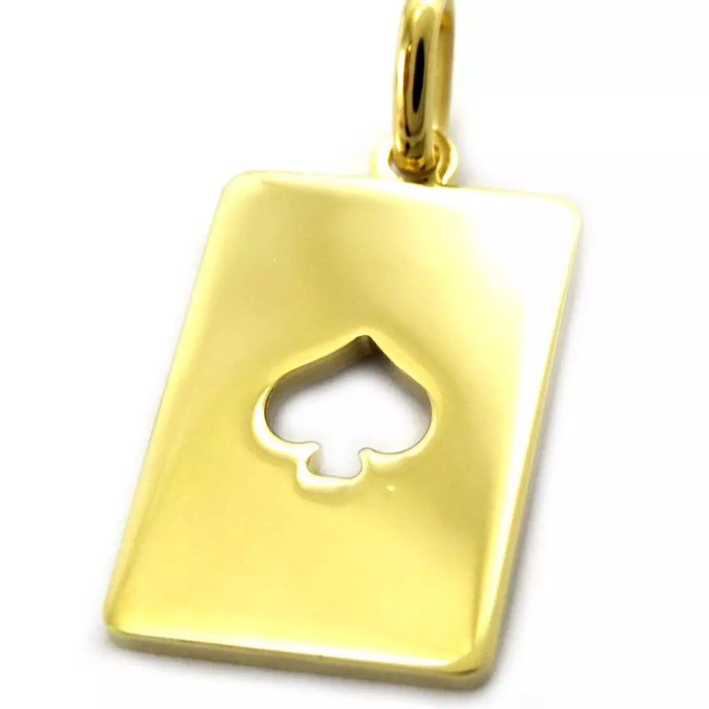 Les Trésors De Lily Pendentif 'Pîque' Plaqué Or [G6942]