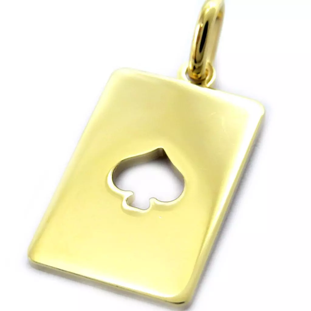 Les Trésors De Lily Pendentif 'Pîque' Plaqué Or [G6942]