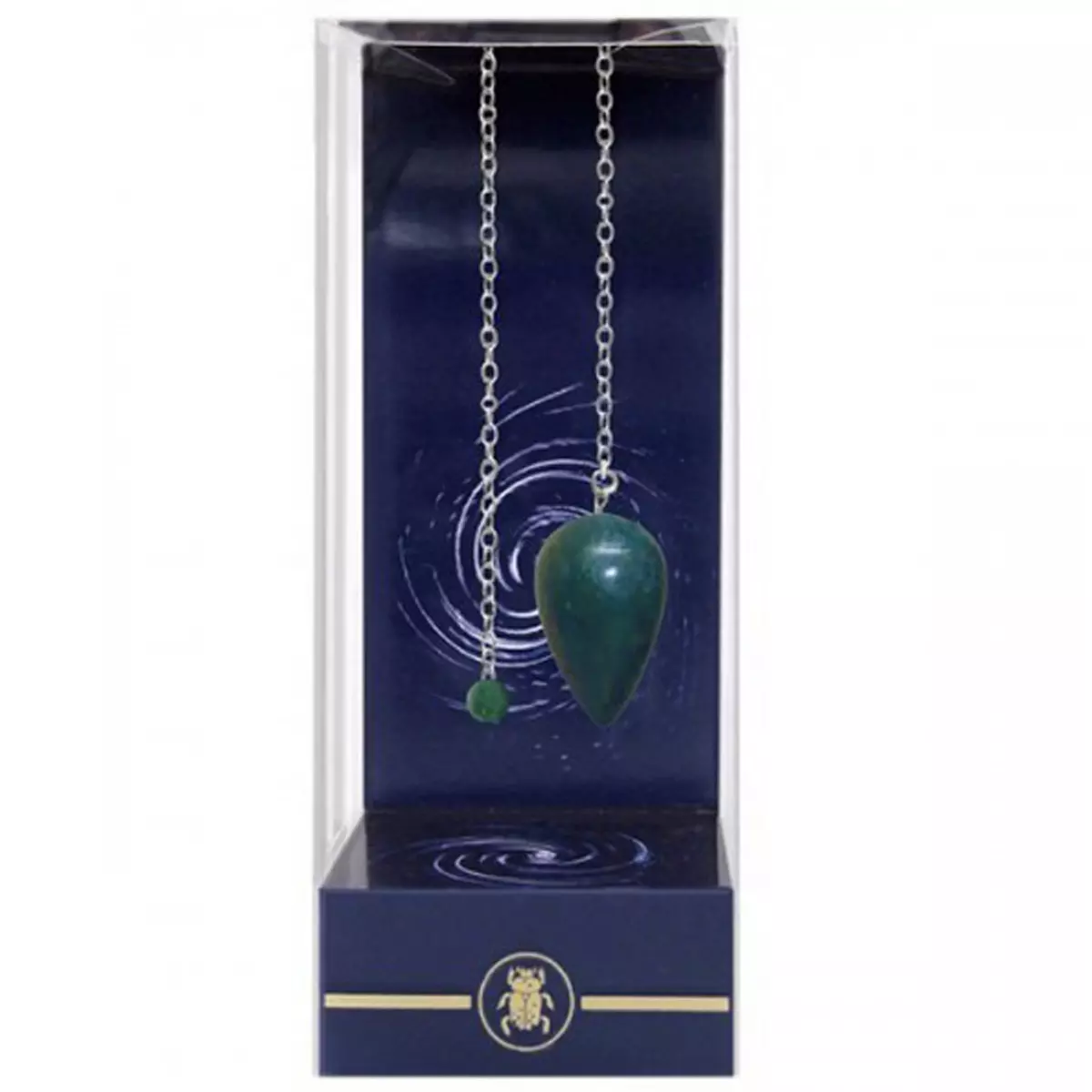 les trésors de lily Pendule 'Mineralia' bloodstone [J4821]