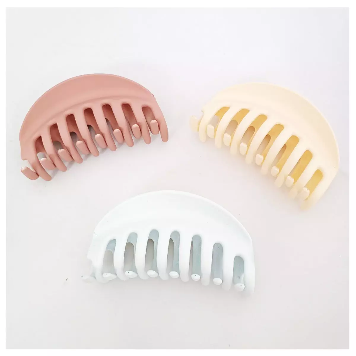 les trésors de lily Pince cheveux 'Coloriage' blanc 10x5 cm [R7253]