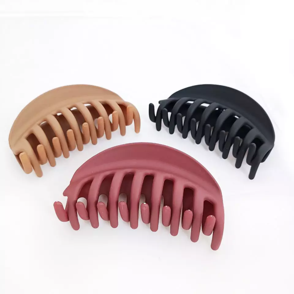 les trésors de lily Pince cheveux 'Coloriage' marron 10x5 cm [R7259]